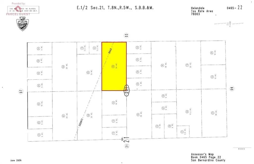 Vacant Land in Helendale - Helendale, California, 92342