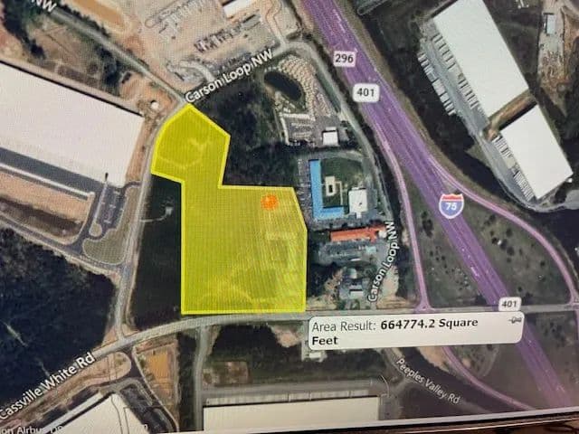 Vacant Land (10+ Acres) in Cartersville - Cartersville, Georgia, 30121