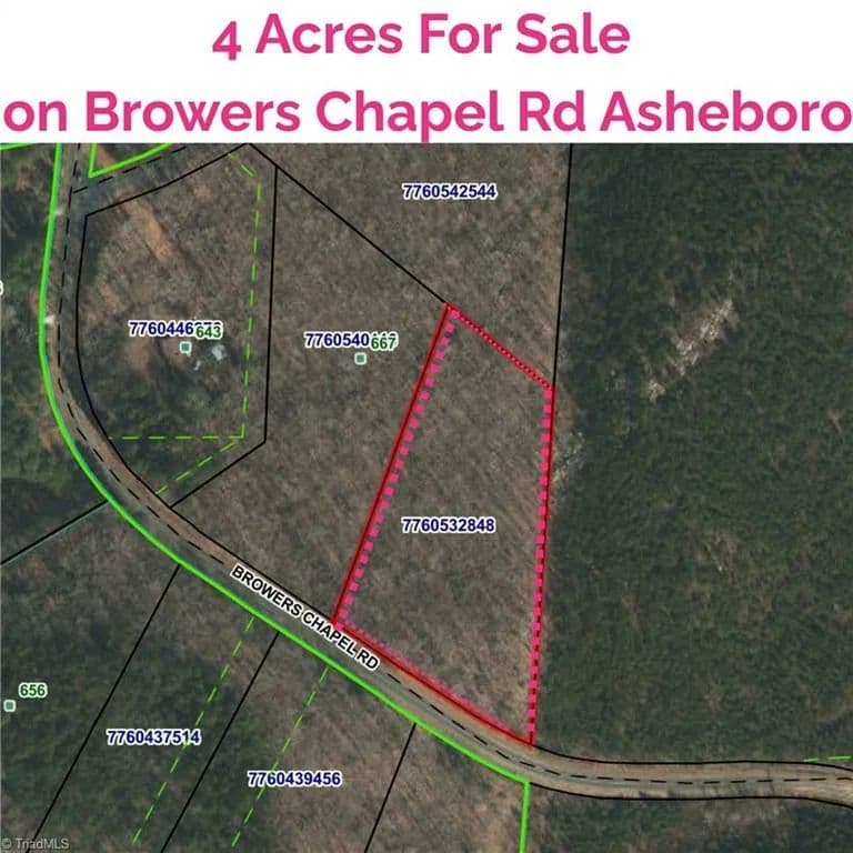 Property from Tract 2 Browers Chapel Road - KW