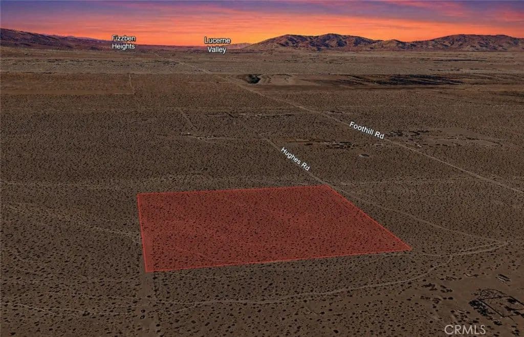 10 Acres of Land for Sale in Lucerne Valley, CA - Lucerne Valley, California, 92356