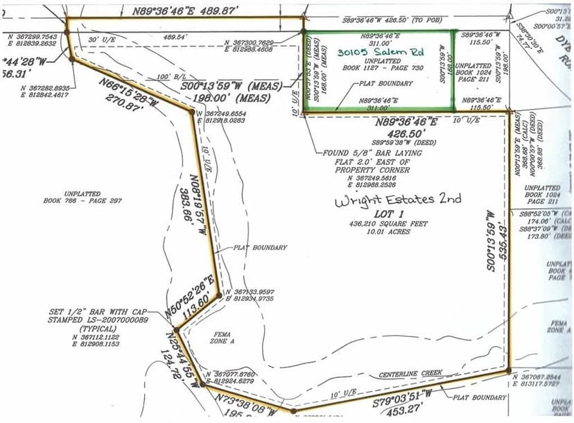 Property from Salem Road - KW