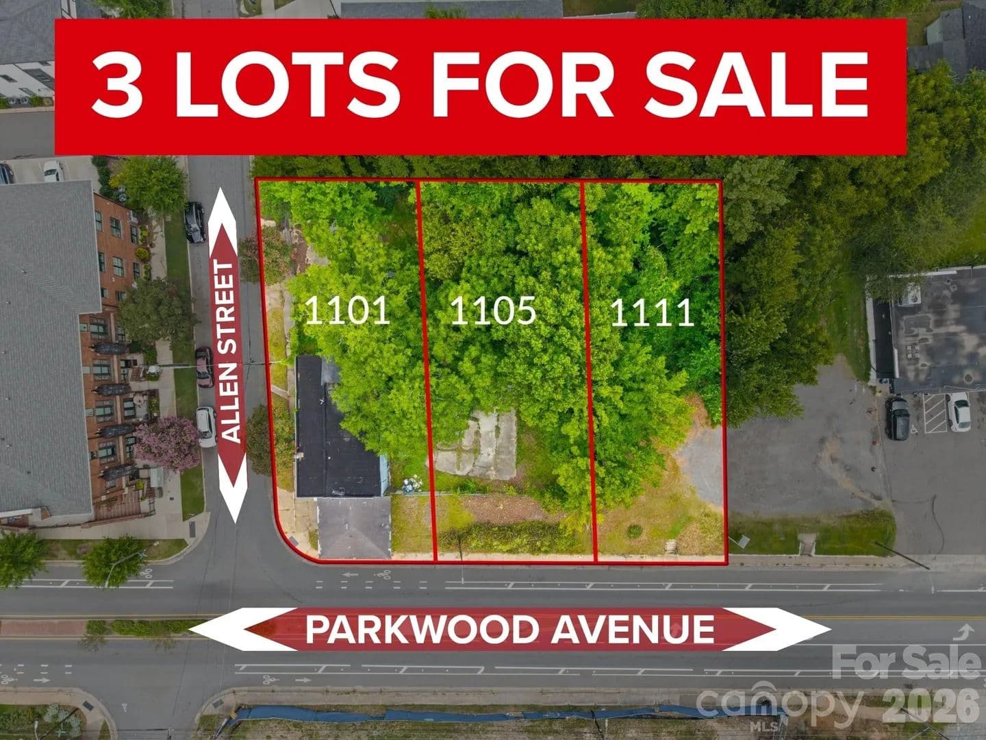 0.52 Acres of Land for Sale in Charlotte, NC - Charlotte, North Carolina, 28205