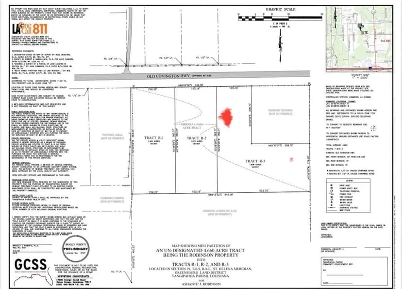 Property from Tract 3 OLD COVINGTON Highway - KW