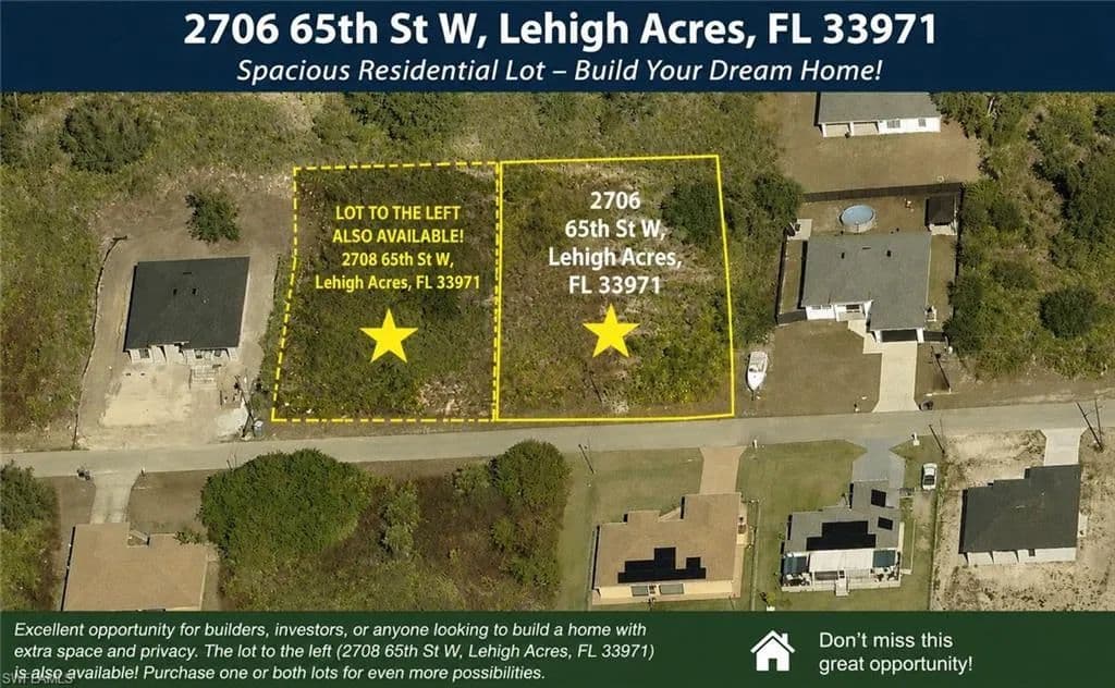 Property from 2706 65th ST W - KW - Lehigh Acres, Florida, 33971