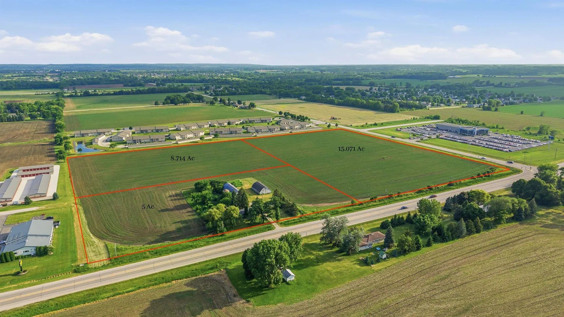 28.79 Acres of Land for Sale in Fond Du Lac, Wisconsin - land for sale