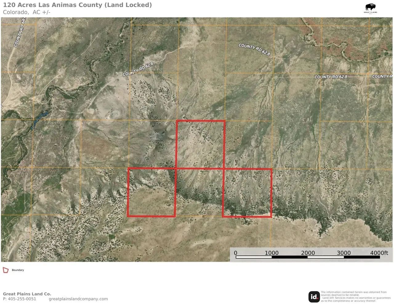 120 Acres Las Animas County (Land Locked) - Model, Colorado, 81059