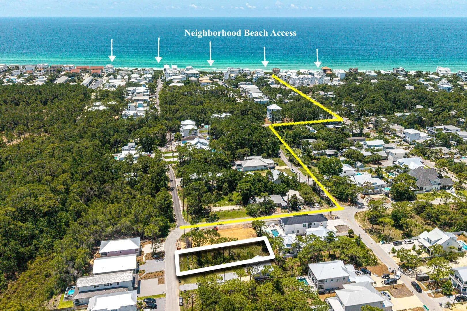 Property from Lot11 blk7 Elm Street - KW - Santa Rosa Beach, Florida, 32459