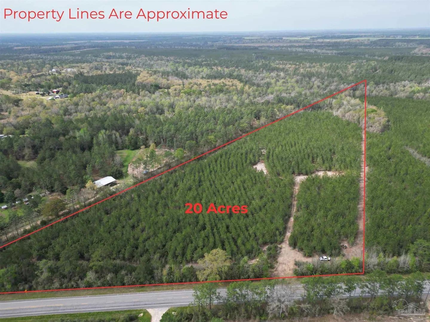 20 Acres of Land for Sale in Molino, FL - Molino, Florida, 32577
