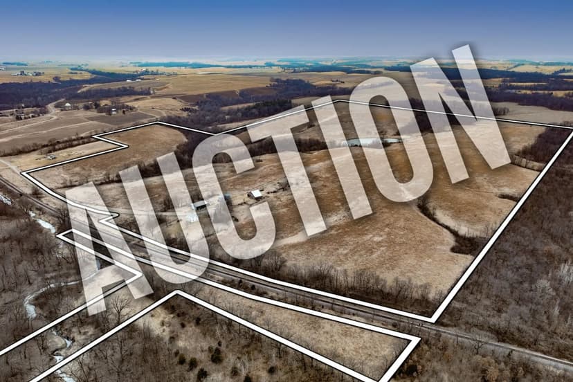 Louisa County Iowa Land Auction | Recreational Land With CRP Income