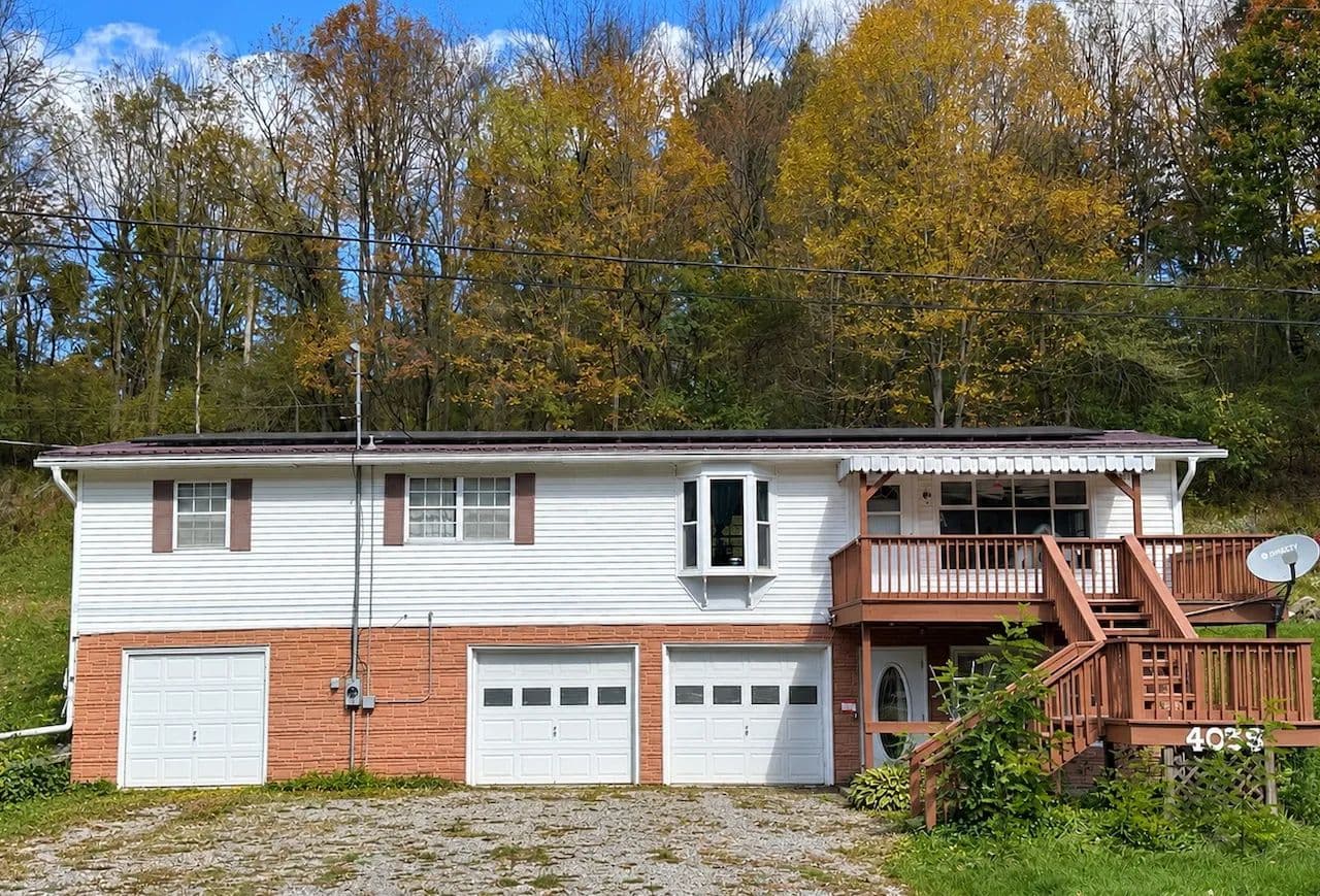 Raised Ranch Home with Solar on 1.70 acres in Scio NY 4038 County Road 10 - land for sale