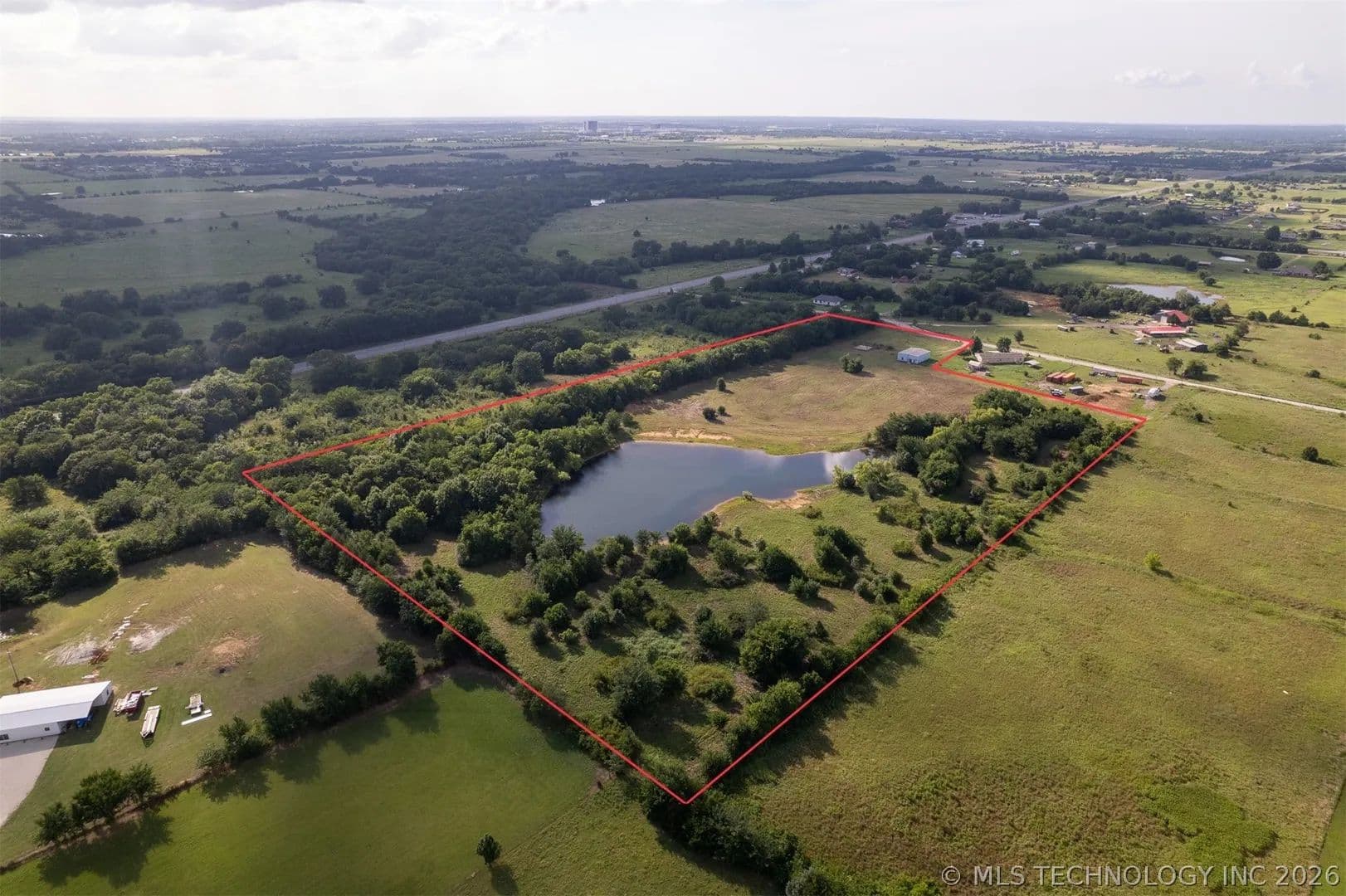 18.04 Acres of Land for Sale in Calera, OK - Calera, Oklahoma, 74730