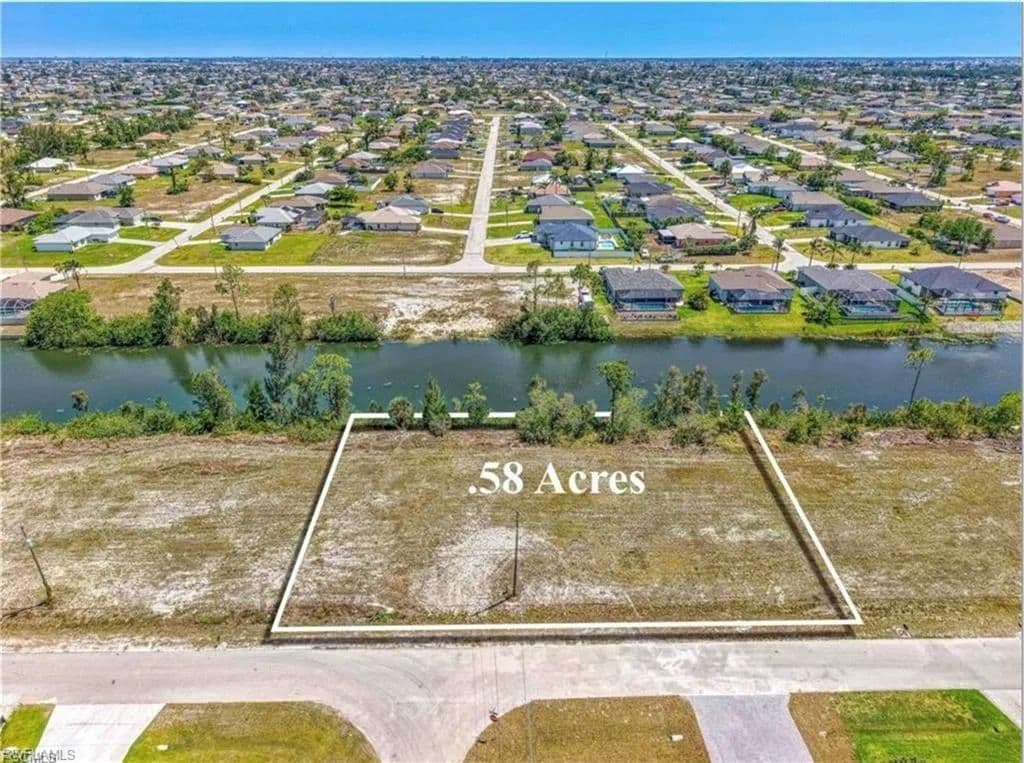 0.58 Acres of Land for Sale in CAPE CORAL, FL - Cape Coral, Florida, 33993