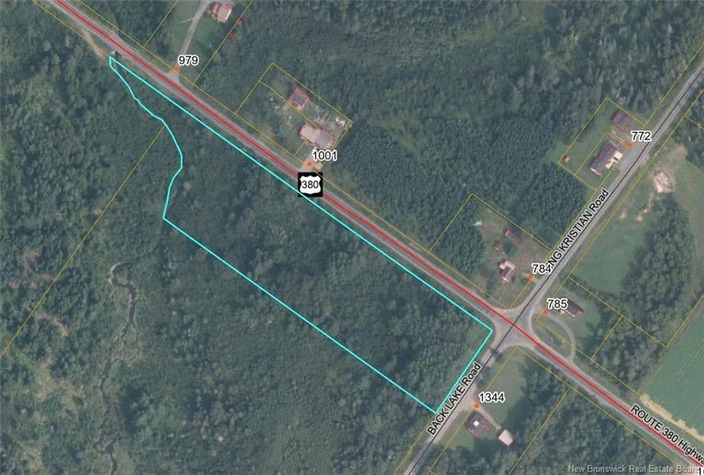 Land for Sale in Blue Bell Corner, NB - land for sale