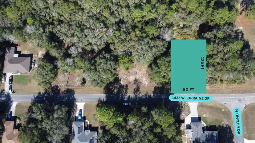 Property from 1433 W LORRAINE DRIVE - KW
