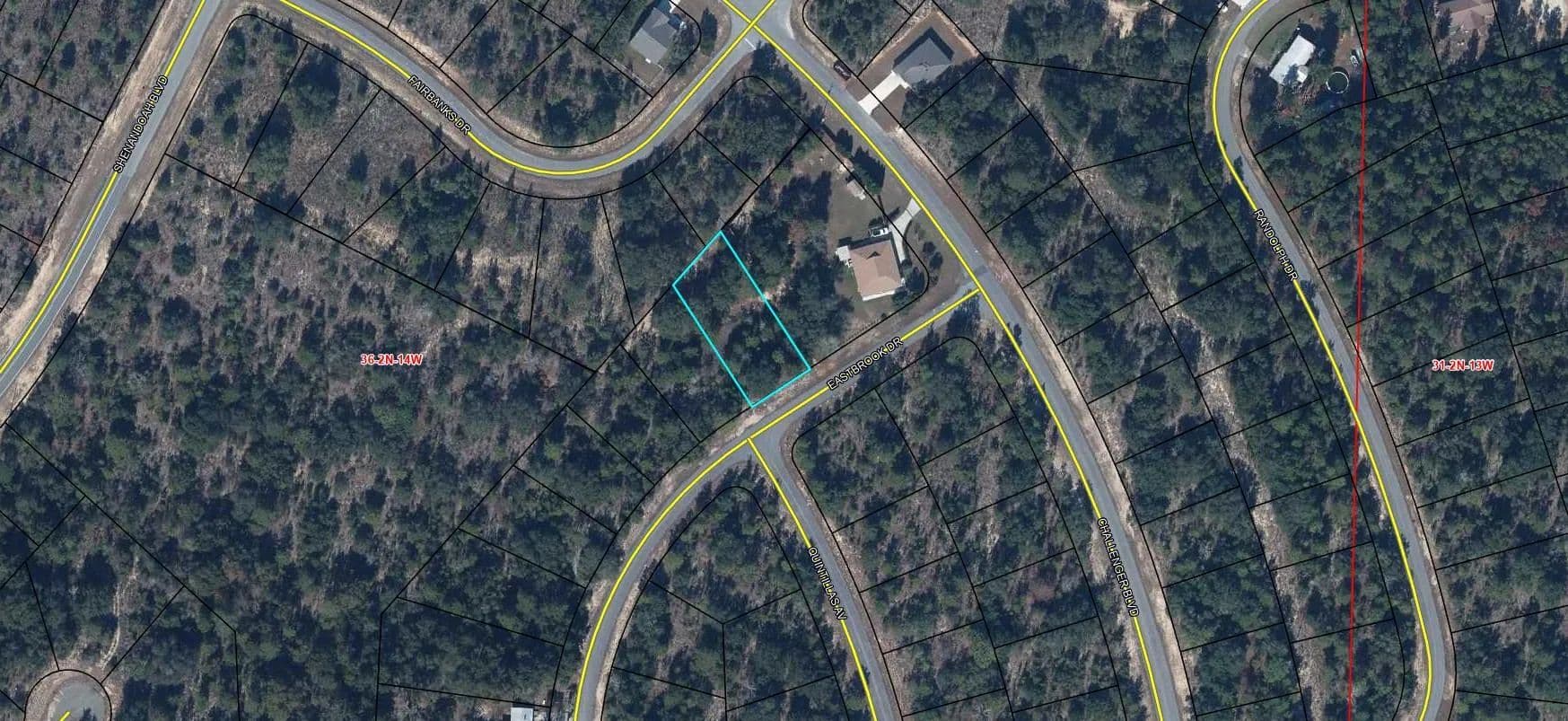 Property from Lot 3 Eastbrook Drive - KW - Chipley, Florida, 32428