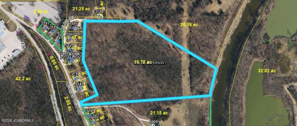Property from TBD MOREAU VIEW DRIVE - KW - Jefferson City, Missouri, 65101