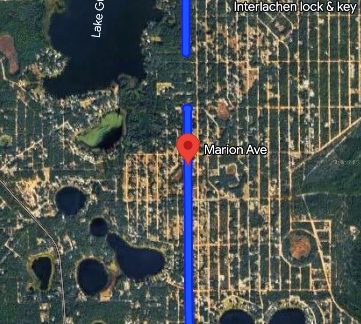 Property from MARION AVE - KW - Interlachen, Florida, 32148