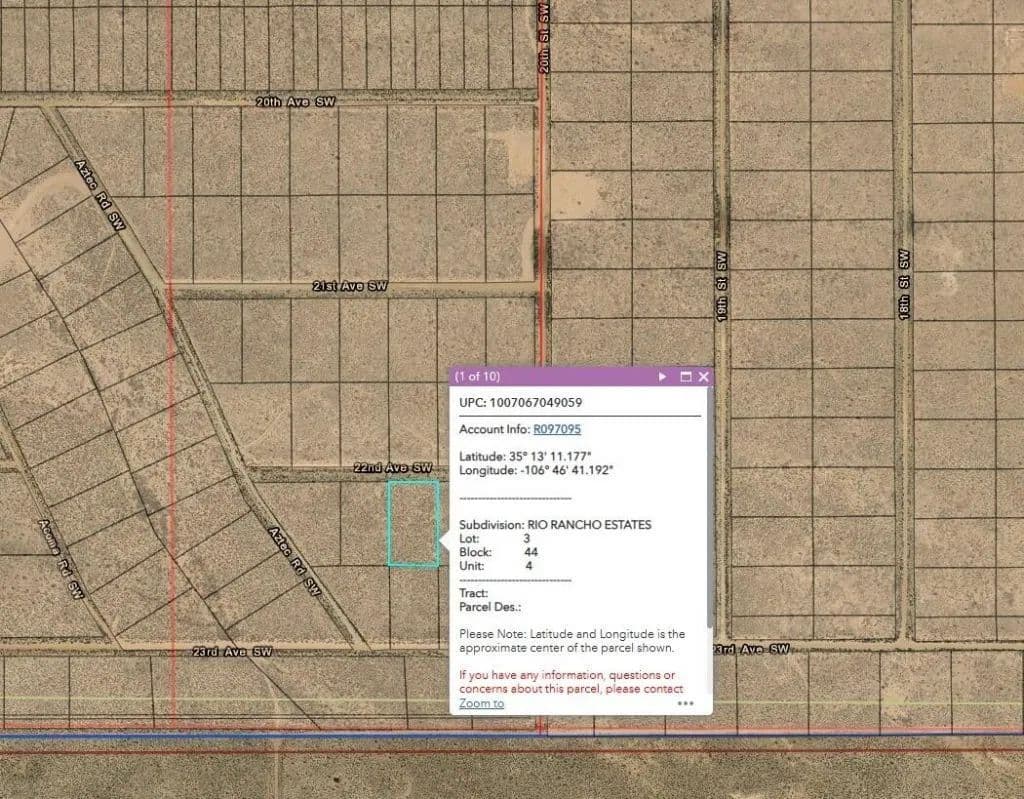 Land -Single Family Acreage in Rio Rancho - Rio Rancho, New Mexico, 87124