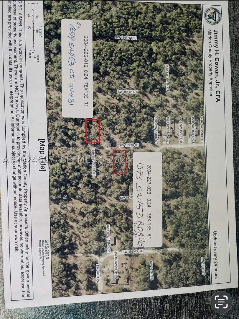 Property from 1699 SW 153 Ct - KW - Ocala, Florida, 34481