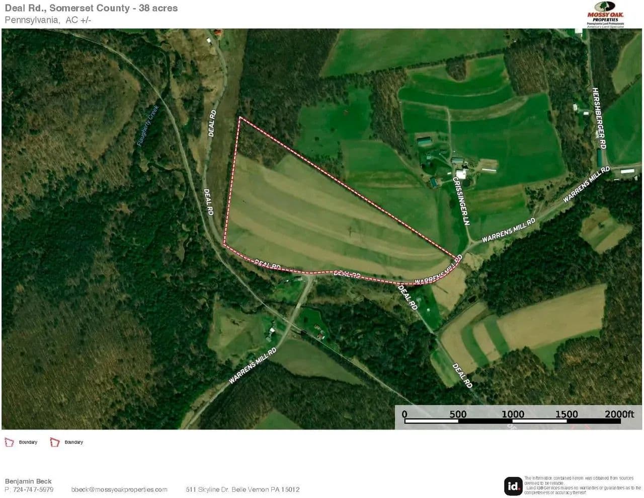 Deal Rd., Somerset County - 38 +/- Acres - Meyersdale, Pennsylvania, 15552