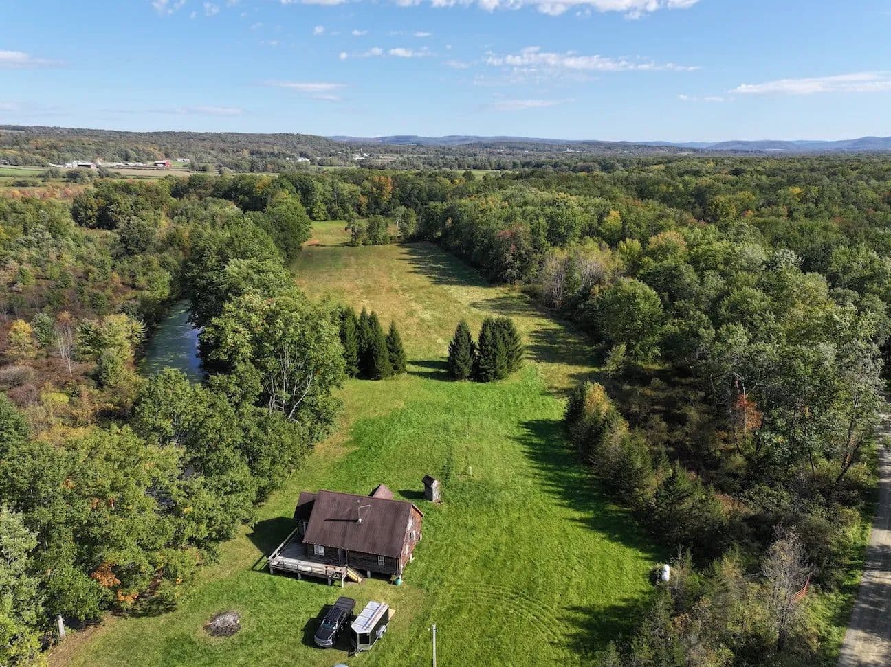Country Home on 34 acres bordering Conewango Creek in Conewango Valley NY 4758 Brown Rd - Conewango Valley, New York, 14726