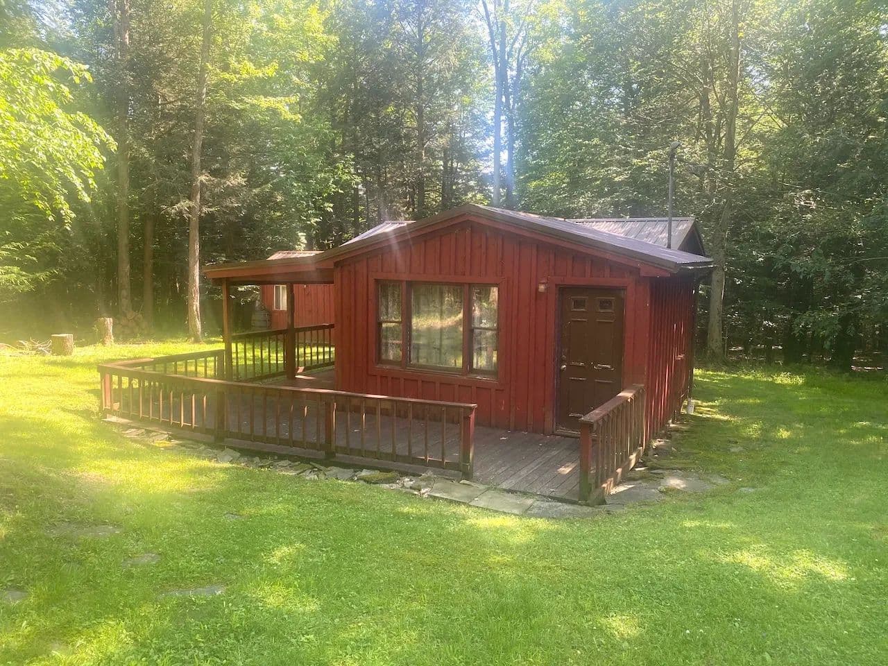 20 acres Hunting Land with Off Grid Cabin in Scio NY Putt Brook Rd - Scio, New York, 14880