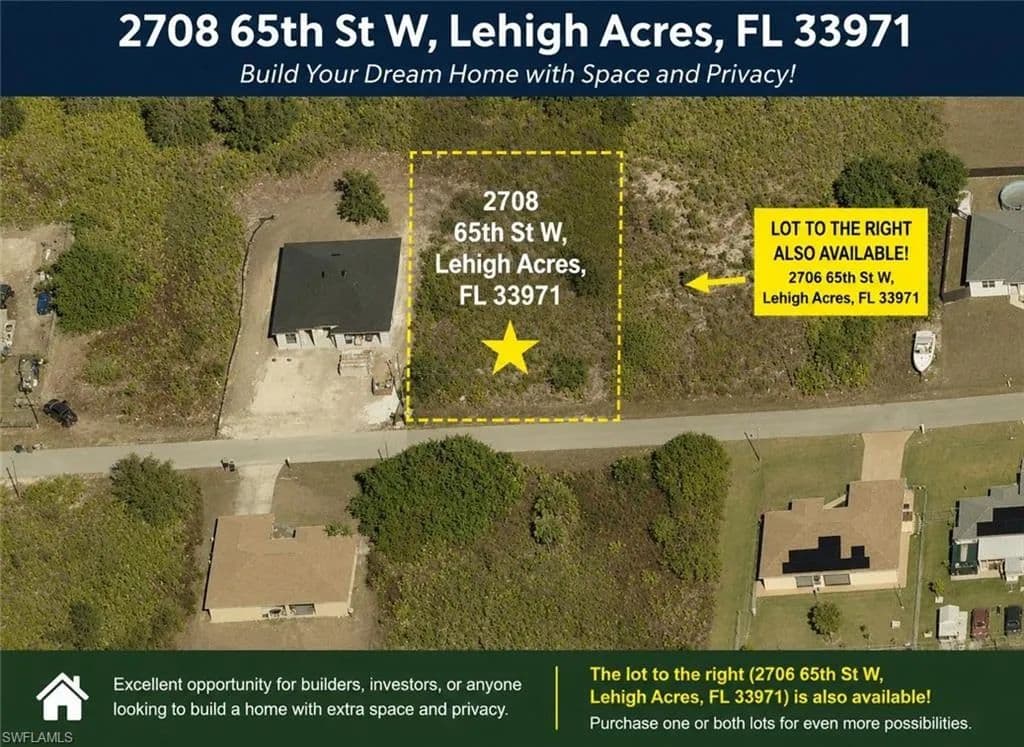 Property from 2708 65th ST W - KW - Lehigh Acres, Florida, 33971