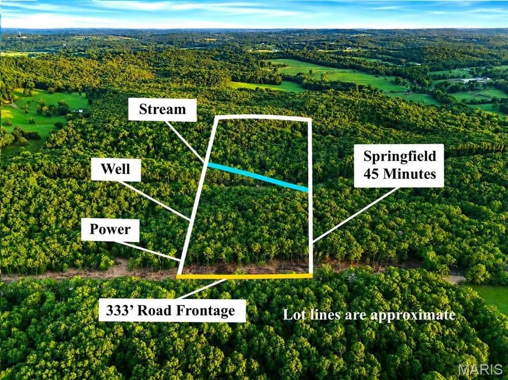 10 Acres of Land for Sale in Mansfield, MO - Mansfield, Missouri, 65704