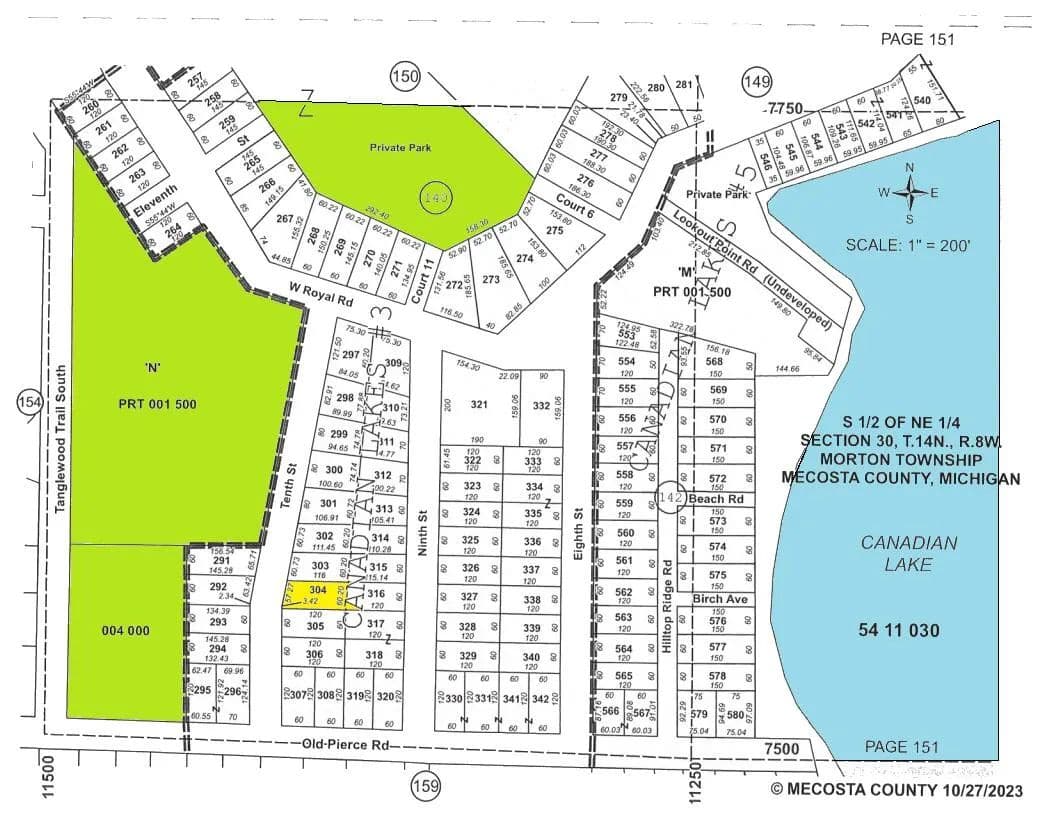 Lots & Land-Other in Canadian Lakes - Canadian Lakes, Michigan, 49346