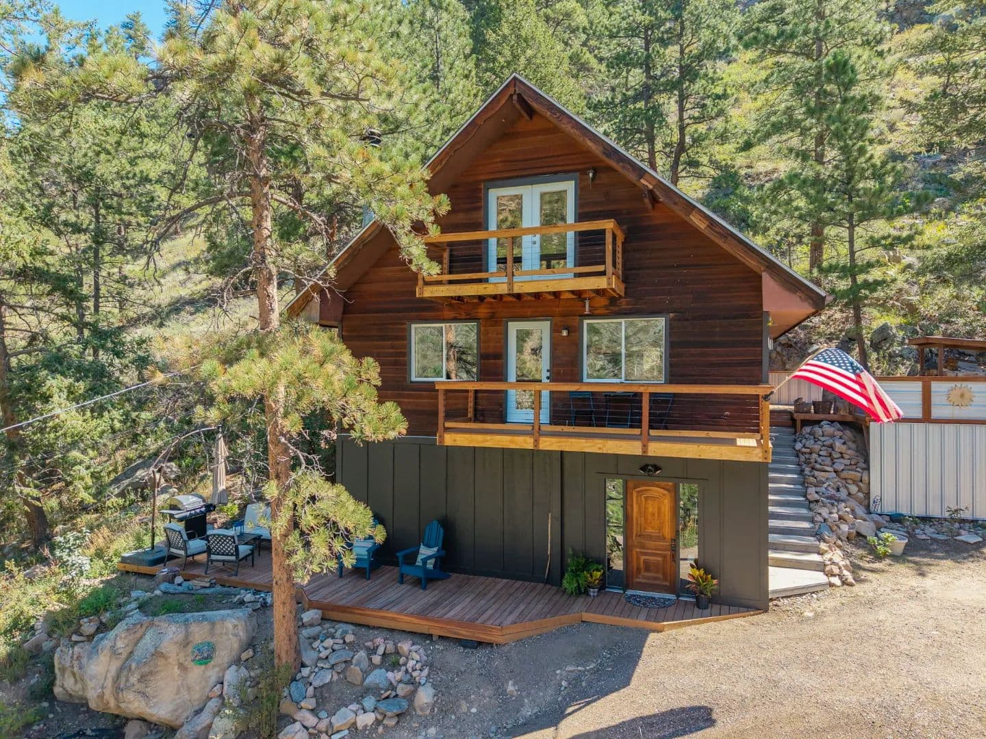 Canyon Home Backing To National Forest - Drake, Colorado, 80515