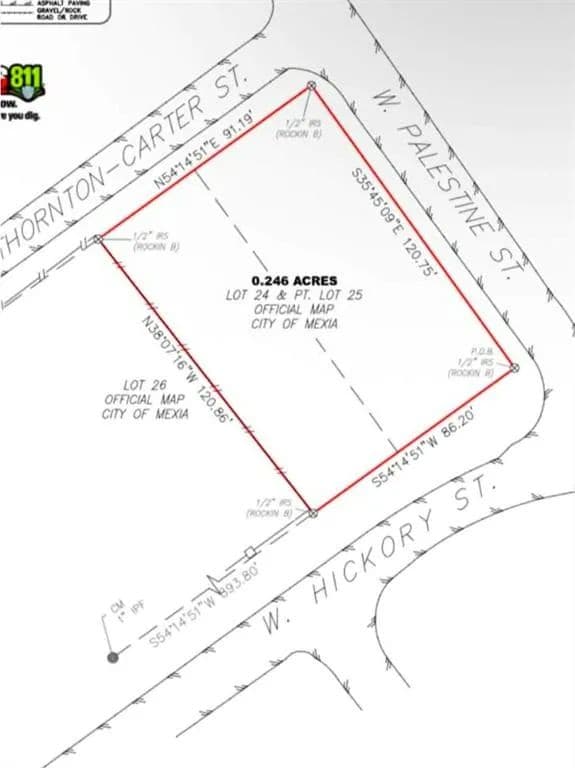 Vacant Land in Mexia - Mexia, Texas, 76667