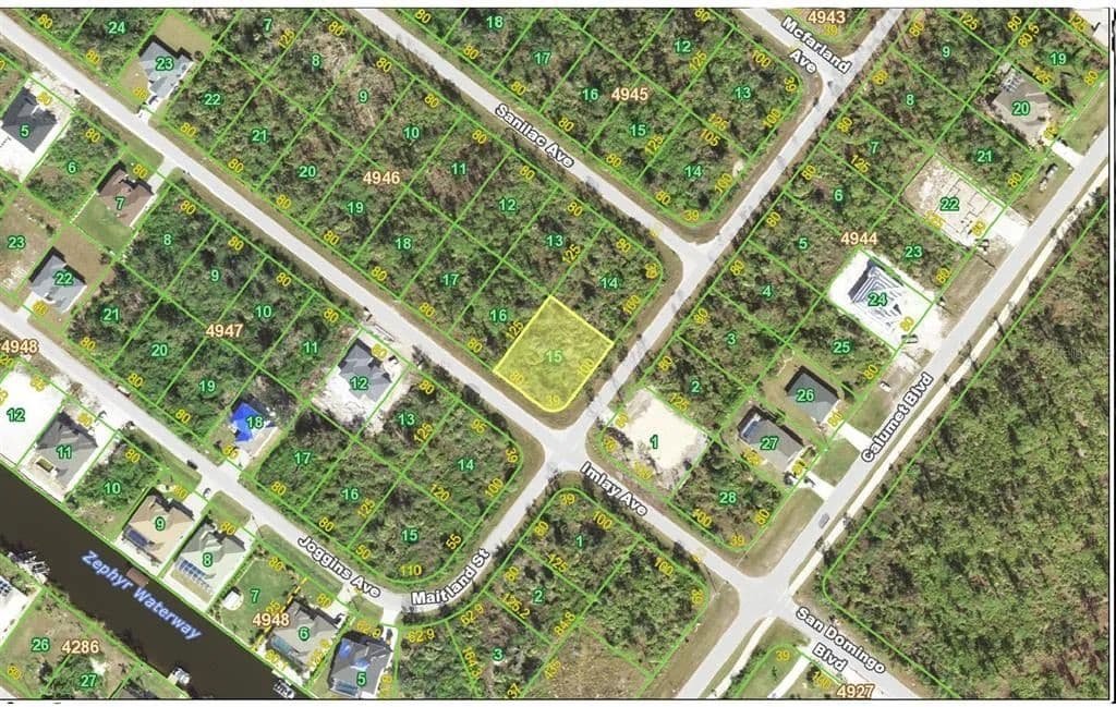 Vacant Land in Port Charlotte - Port Charlotte, Florida, 33981