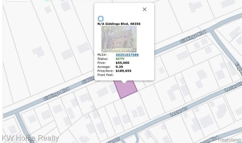 Property from N/A Giddings Blvd - KW