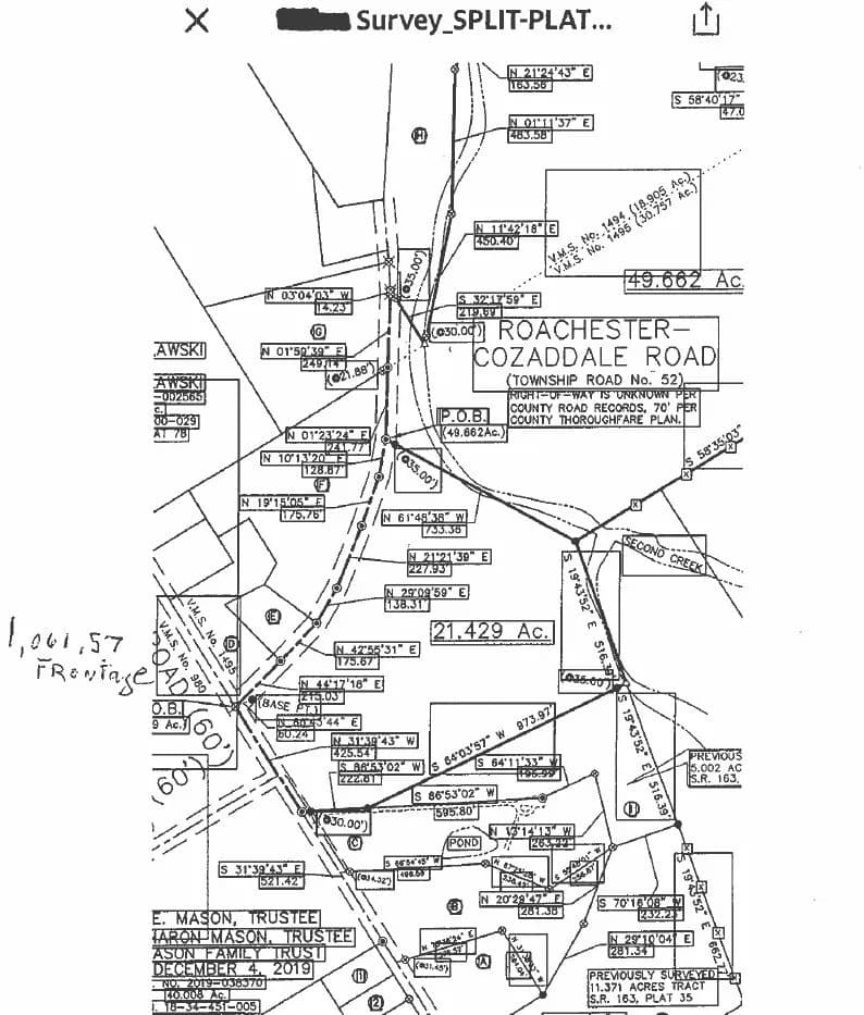 Land -Single Family Acreage in Pleasant Plain - Pleasant Plain, Ohio, 45162