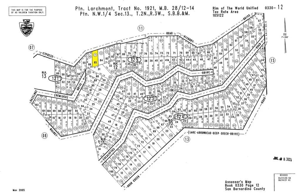 Vacant Land in Cedar Glen - Cedar Glen, California, 92321