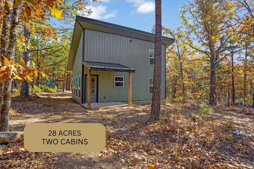 Outdoor Enthusiast's Dream Location - Two cabins on 28 acres!