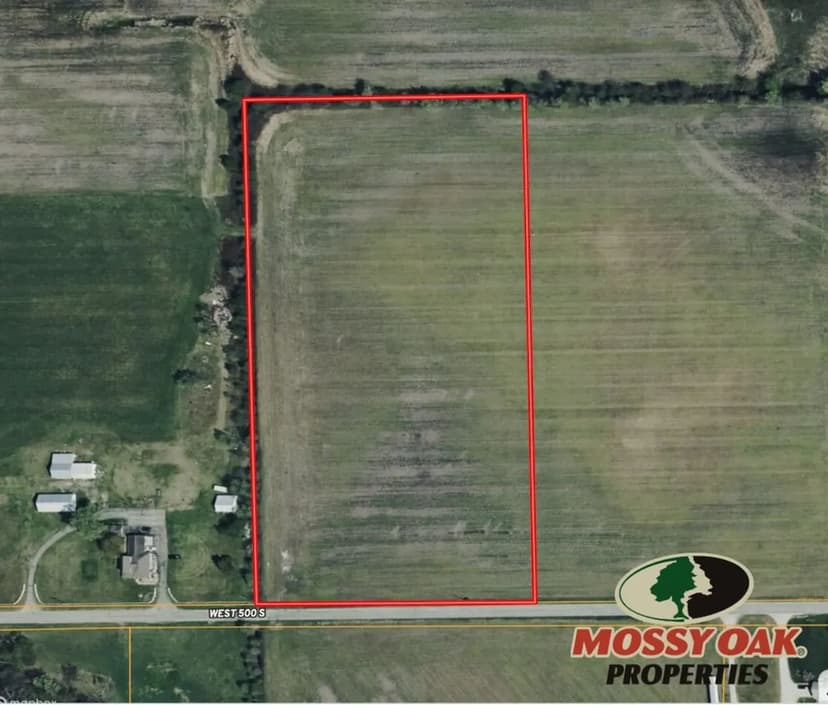 V/L 10 +/- ACRES (WEST 10) / W 500 S NORTH JUDSON, IN 46366 / LAND FOR SALE