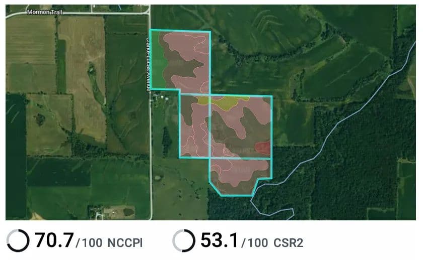 ±110-acre Lucas County farm near Woodburn IA - Derby, Iowa, 50275