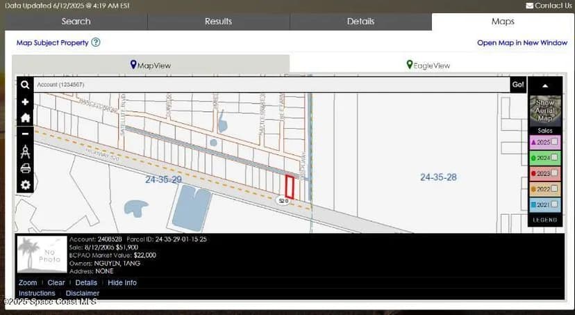 Vacant Land in Cocoa