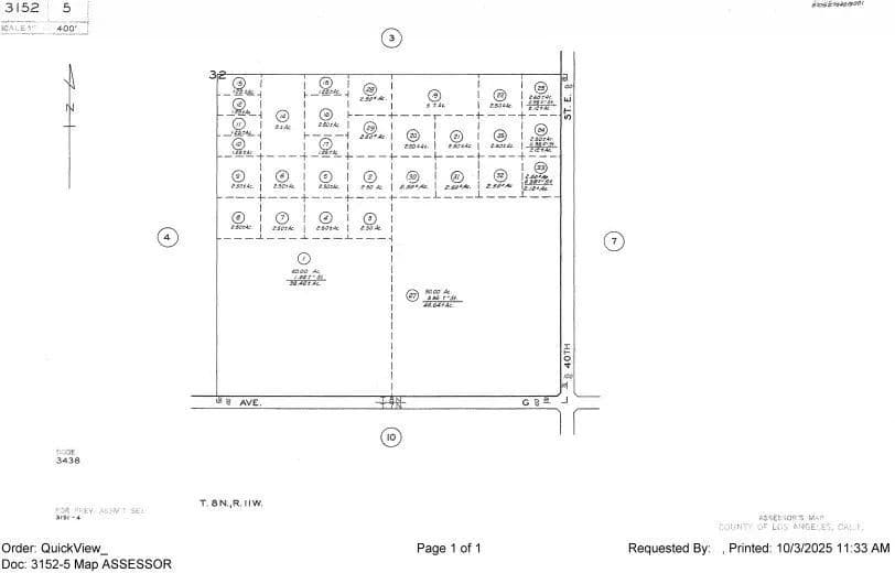 Vacant Land in Lancaster - Lancaster, California, 93535