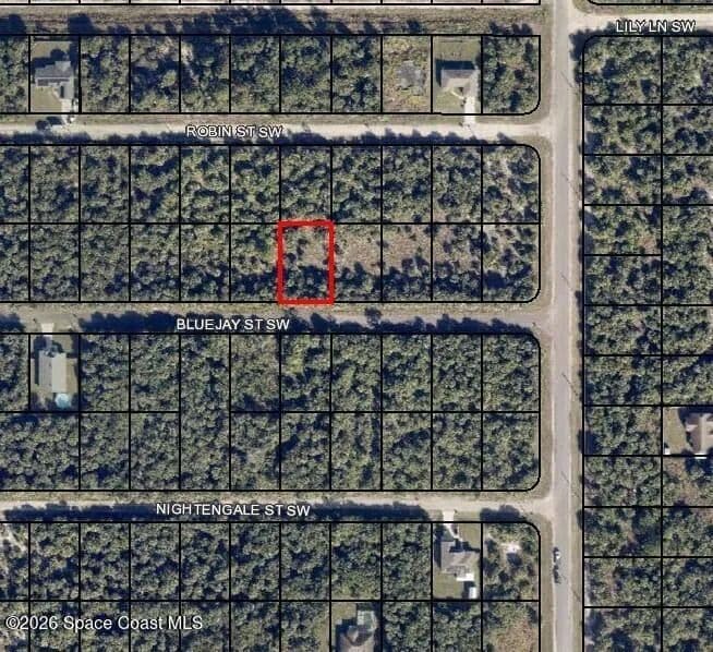 Property from 839 Bluejay Street SW - KW - Palm Bay, Florida, 32908