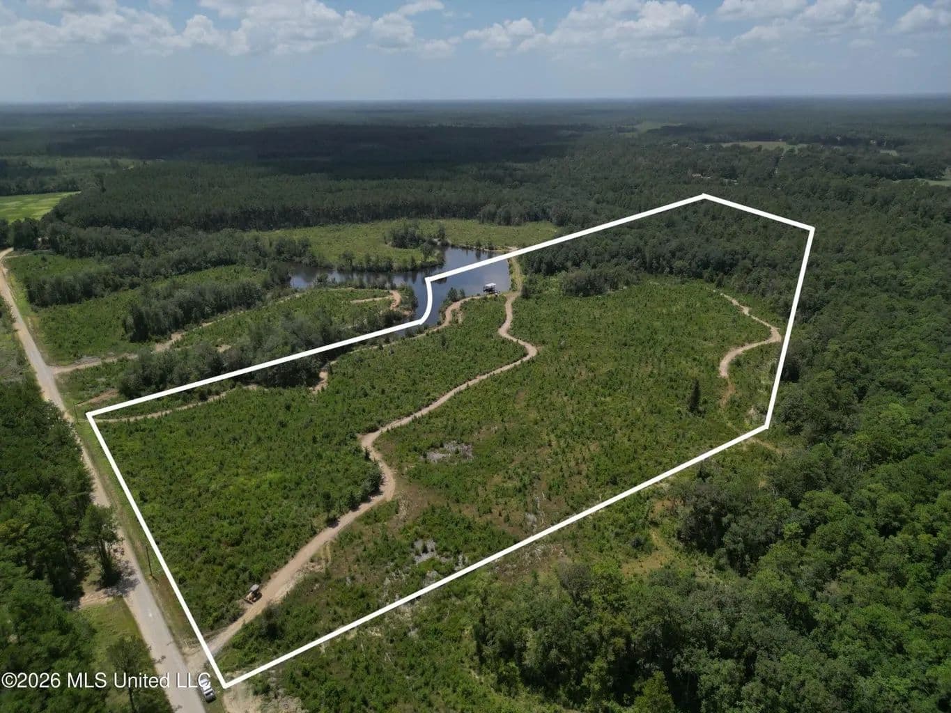 29± Acres with Fishing Pond in Jackson County, MS - Vancleave, Mississippi, 39565