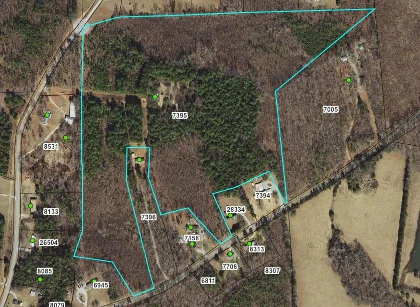 42.1 Acres of Land for Sale in Chase City, Virginia - Chase City, Virginia, 23924