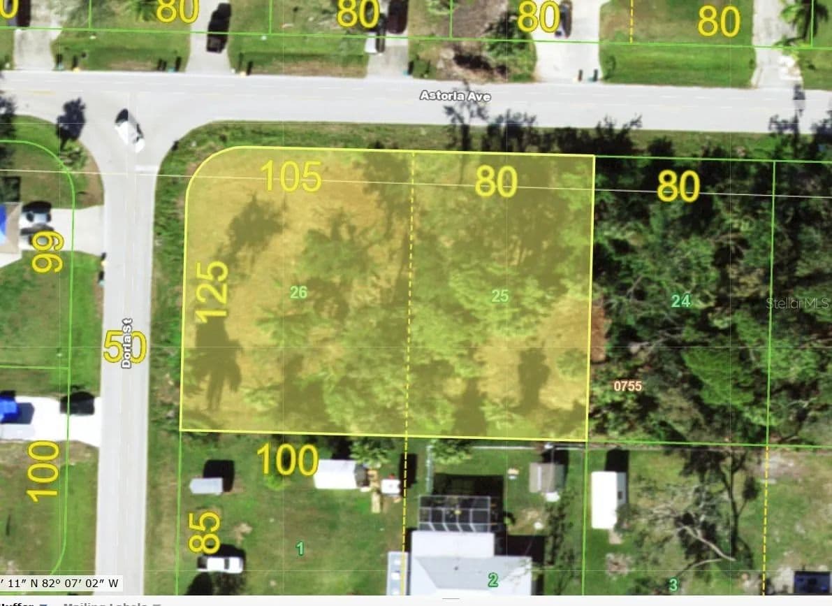 0.51 Acres of Land for Sale in PORT CHARLOTTE, FL - Port Charlotte, Florida, 33952