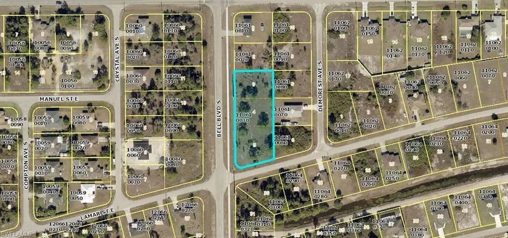 Property from 825 Bell BLVD S - KW - Lehigh Acres, Florida, 33974