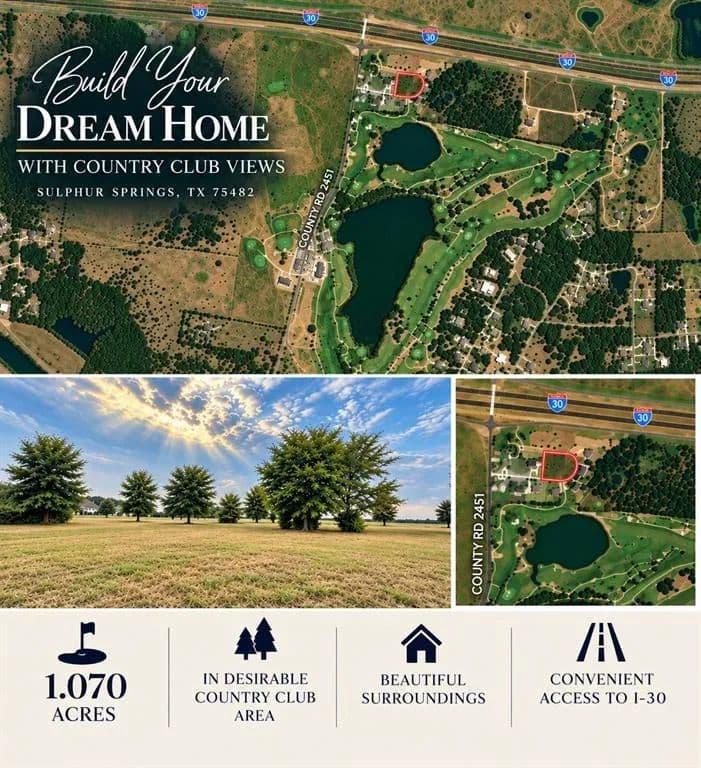Vacant Land in Sulphur Springs - Sulphur Springs, Texas, 75482