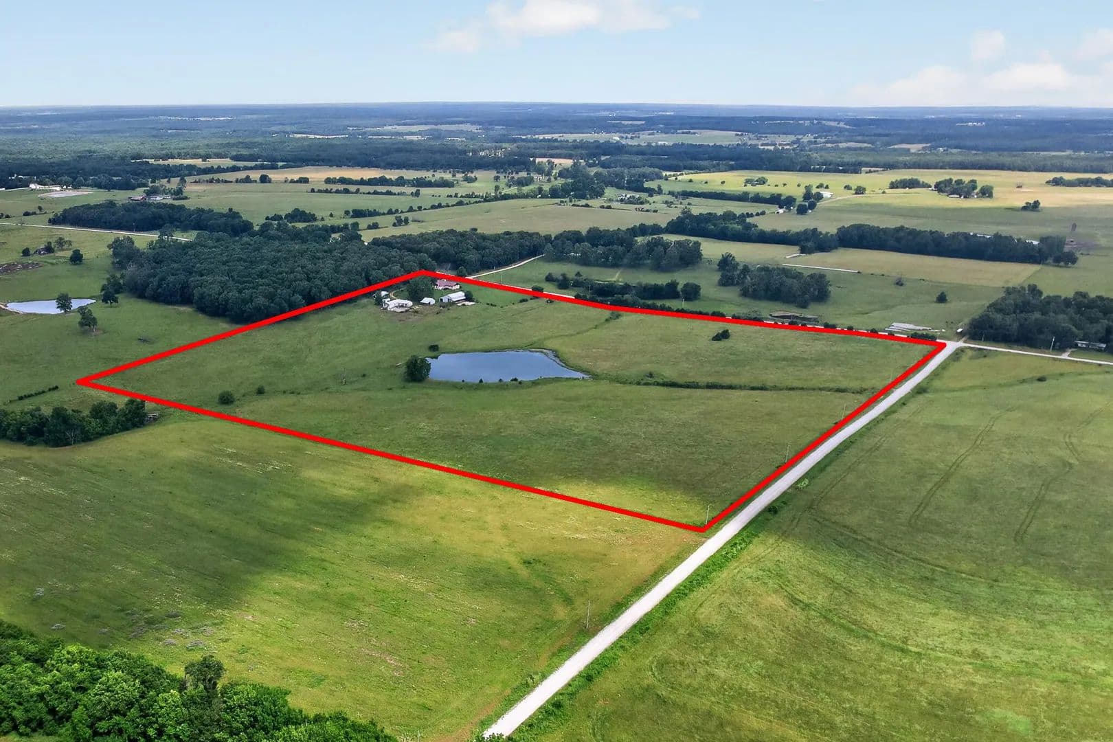 39.1 Acres of Land for Sale in Conway, MO - Conway, Missouri, 65632