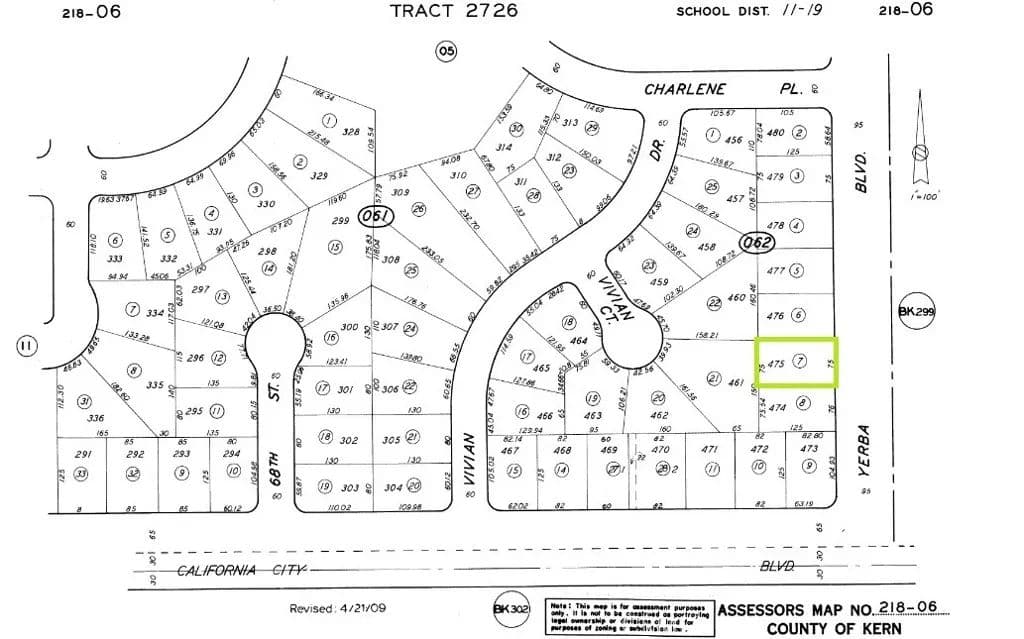 Vacant Land in California City - California City, California, 93505