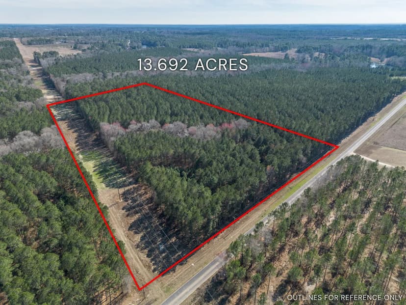 Lot 4 Hambrick - 13.69 Acres in Eastman, Dodge GA	