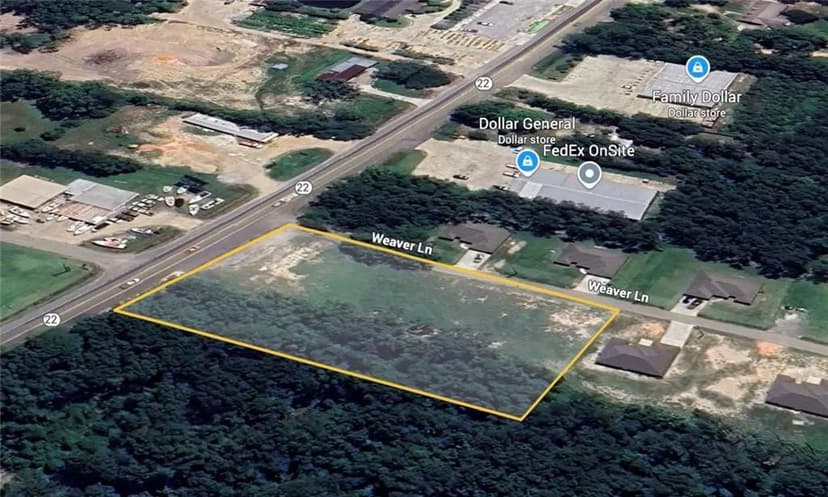 Property from 1.4 AC LA-22 Highway - KW